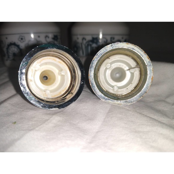 RARE Corelle gemco old town blue blue onion oil and vinegar cruet set - Picture 6 of 6